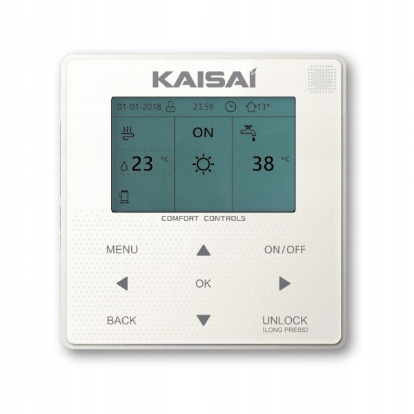 *** Pompa ciepła Kaisai Arctic 10kW KHC-10RY3-B + RUBBERY 600 GRATIS Rodzaj powietrze-woda