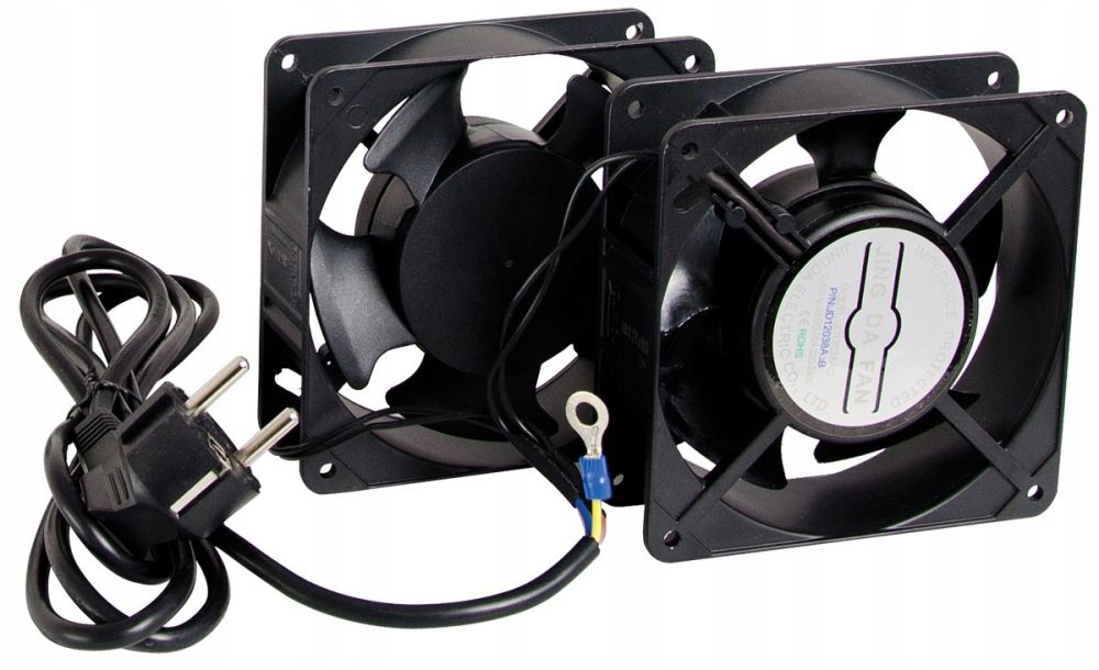 Podwójny wentylator do obudów i szaf Pulsar RAW2