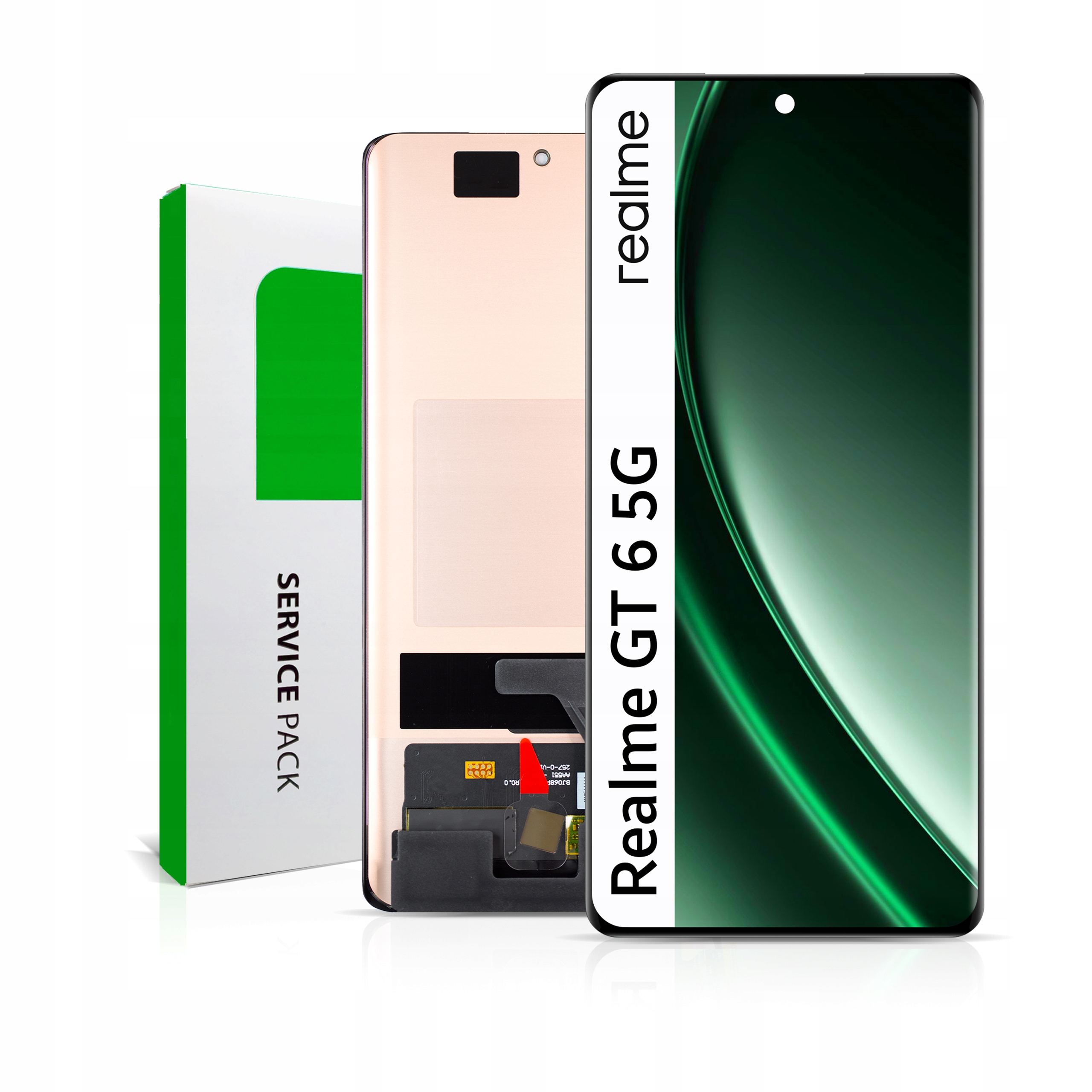 RMX3851 LCD pro Gt 6 Service Pack Displej Matrix Originál Zila