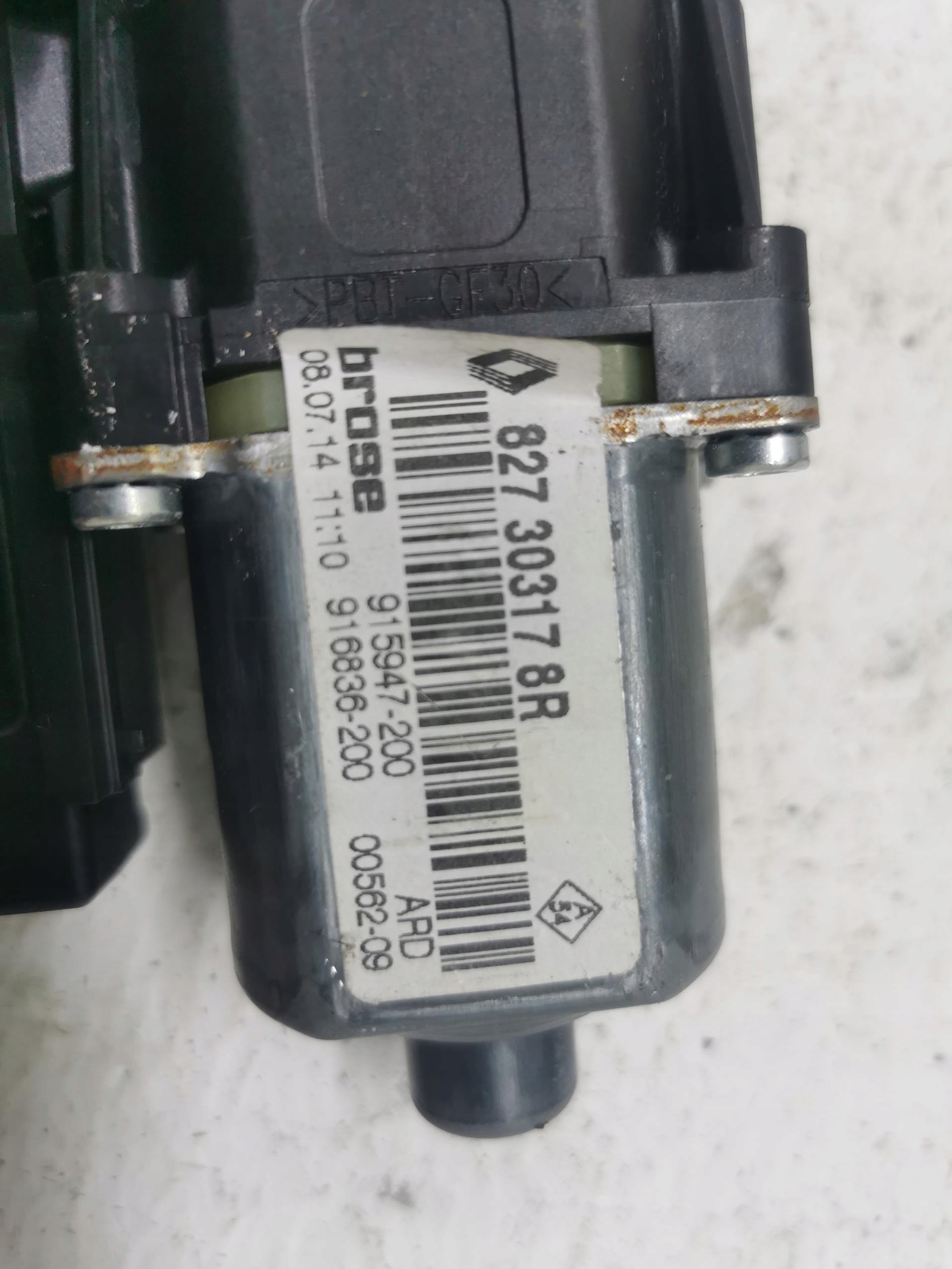 mini motor windows right rear part RENAULT SCENIC III EU