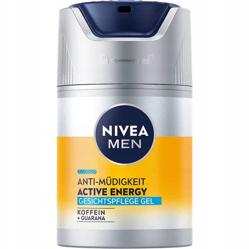 Nivea Men Active Energy energizující krém-gel na obličej 50 ml