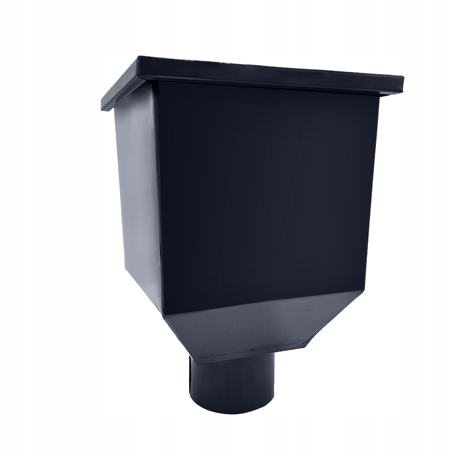 KOSZ ZLEWOWY STALOWY ANTRACYT 7016 - Fi 75 mm