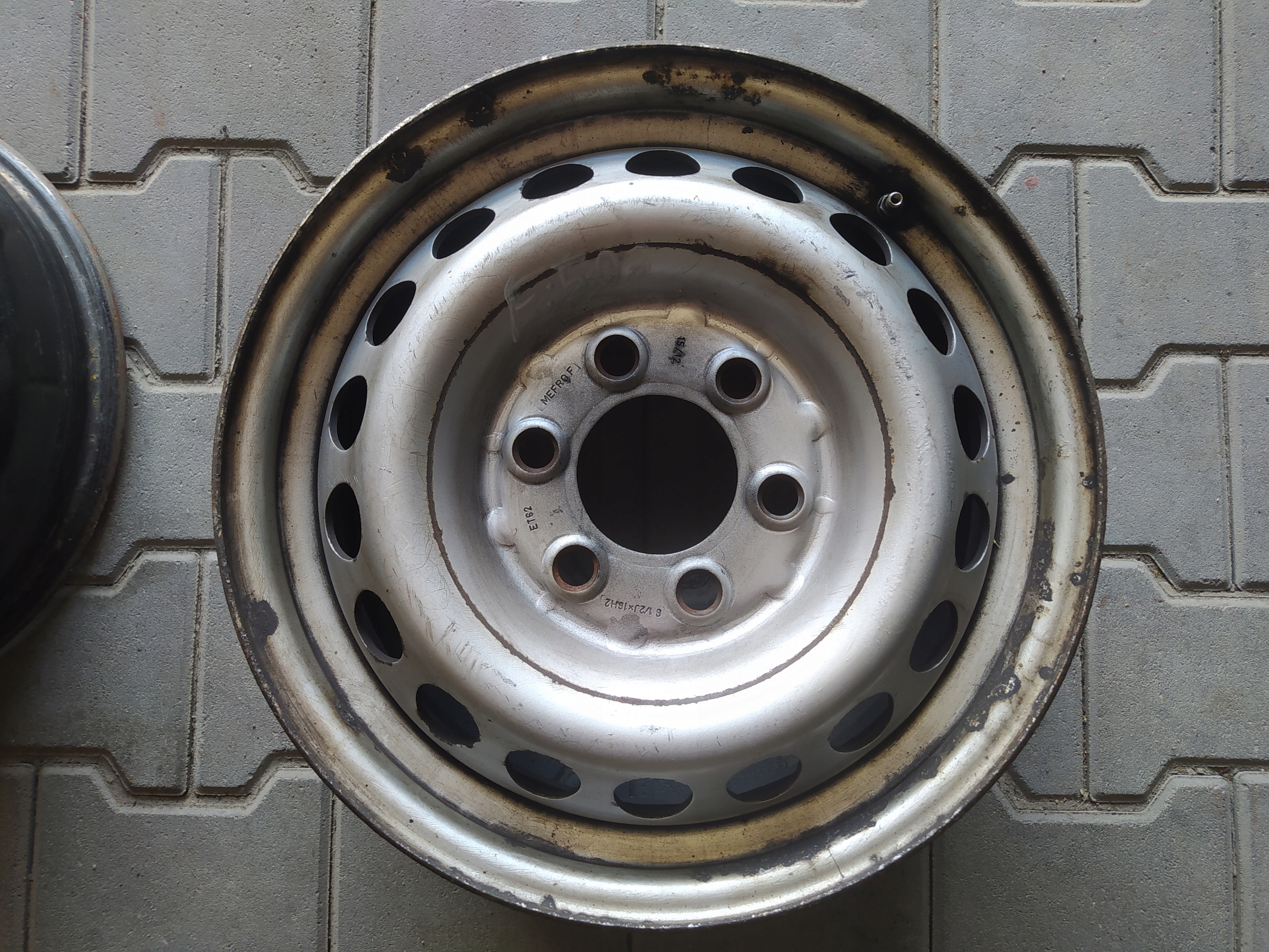 FELGA STALOWA MERCEDES BENZ SPRINTER CRAFTER 6,5X16 6X130 ET 62 Szerokość felgi 6.5