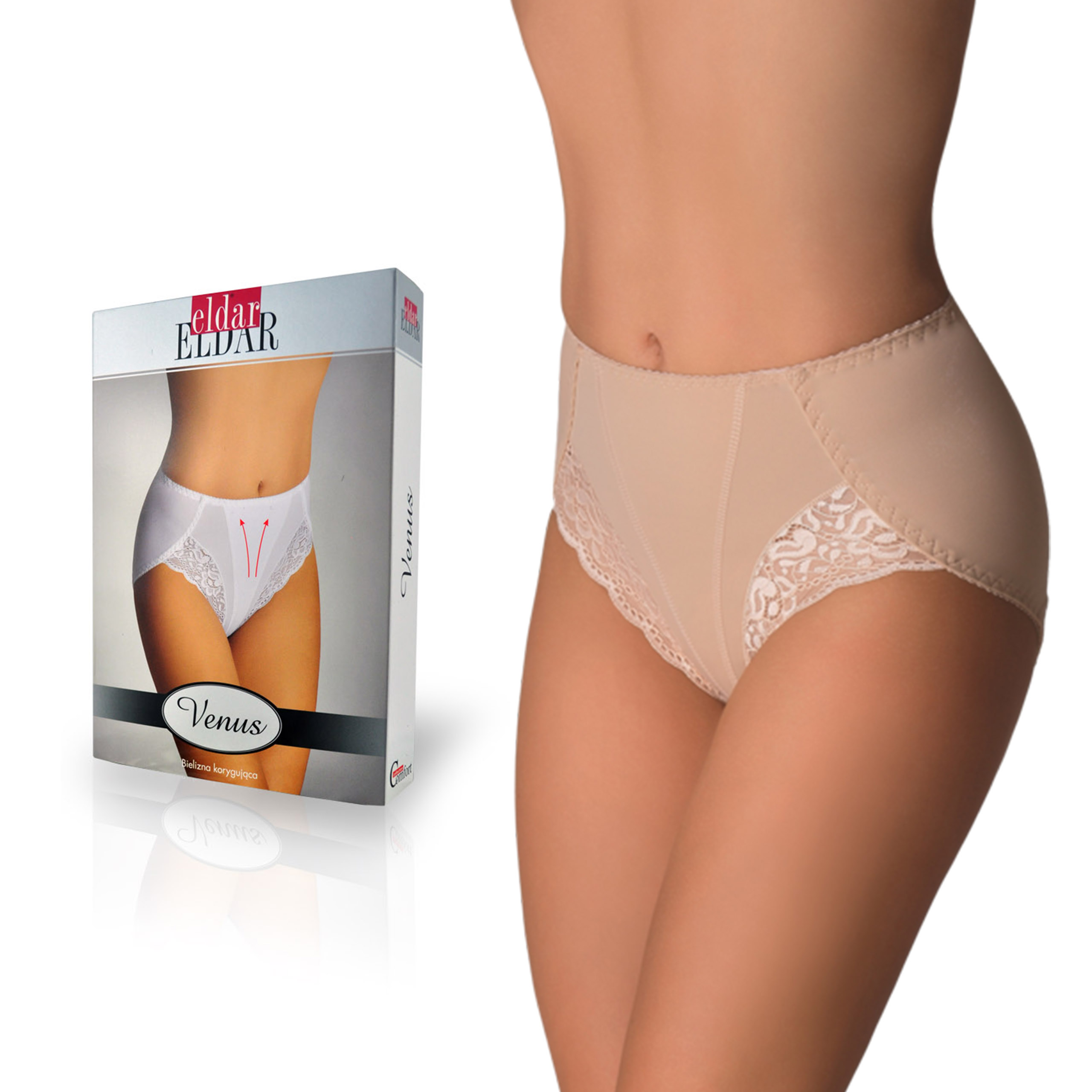 

figi wyszczuplające Beżowe Eldar Venus , XL