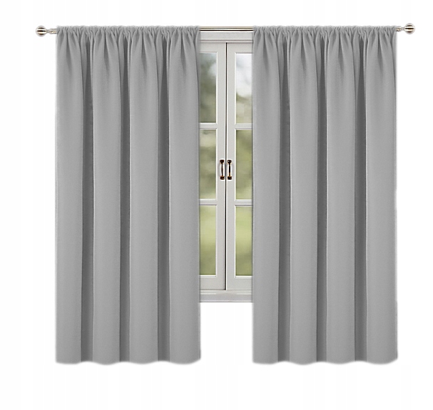 

Piękne Matowe Gotowe Zasłony 150x160 na taśmie