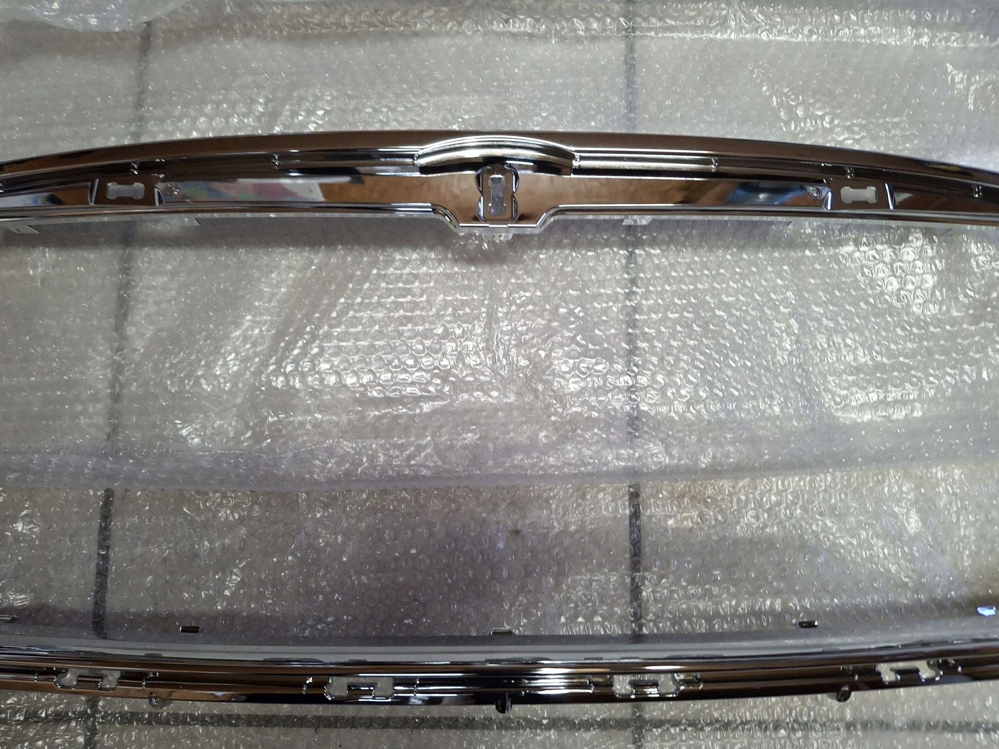 CHROM RAHMEN GRILLA Grill TESLA MODEL S 2012R->