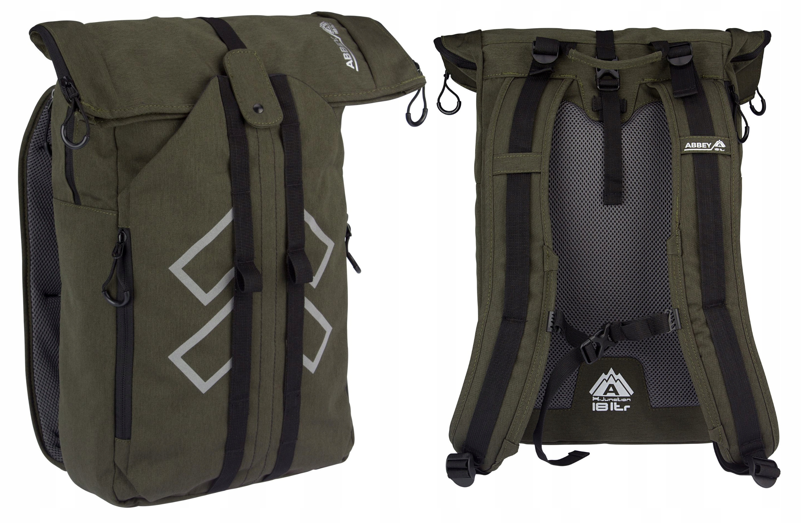 Plecak turystyczny damski męski szkolny miejski podróżny sportowy Abbey 18L