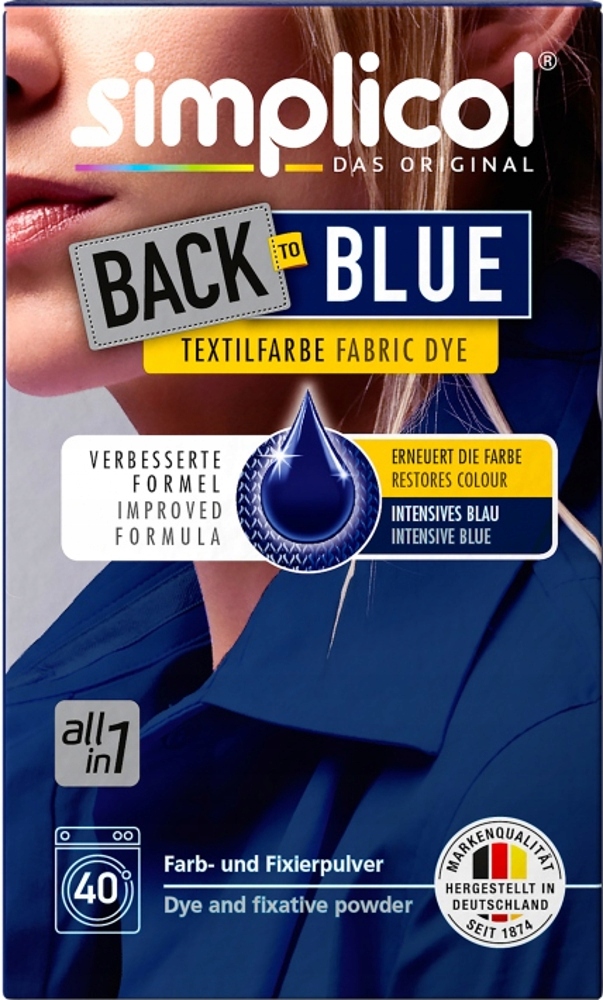

Simplicol Back to Blue Barwnik do Tkanin 400g De