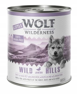 Little Wolf of Wilderness Junior, Wild Hills Little 12 x 800 g