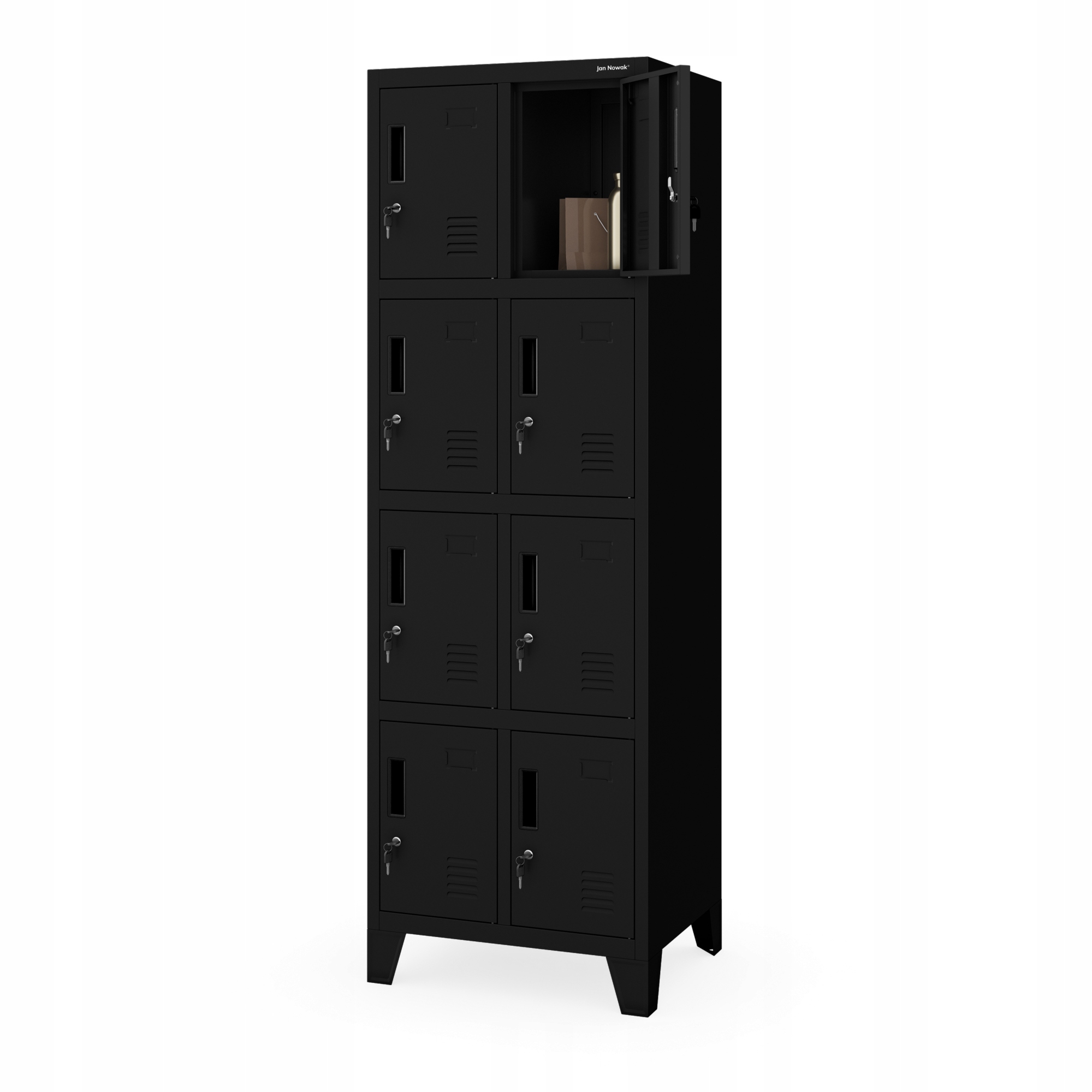 Jan Nowak Skříň Bozp Robert 2 Plus Černá