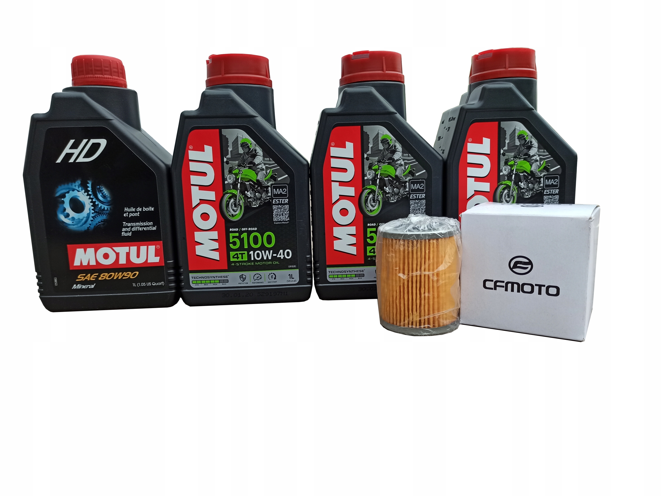 

Olej do quada zestaw serwisowy Cf Moto 520 serwis