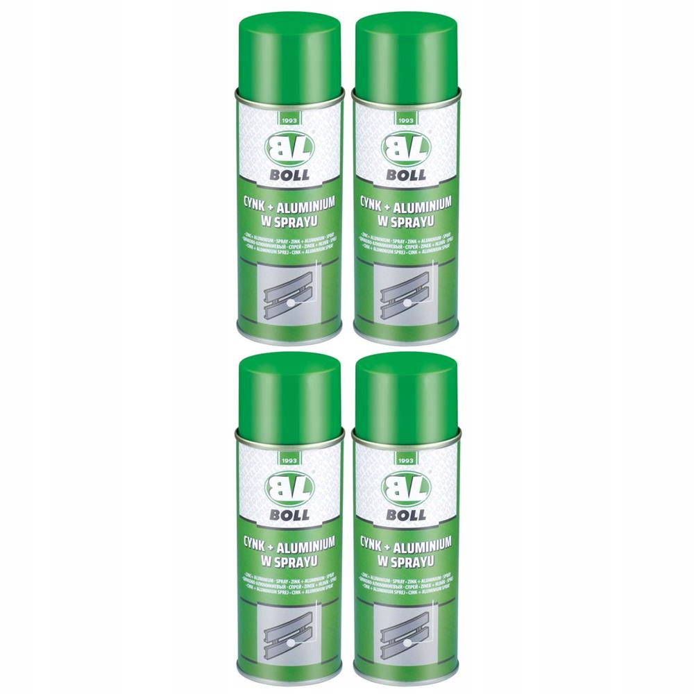 BOLL CYNK ALUMINIUM W SPRAYU OCYNK 400ML