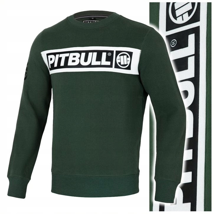 Pit Bull Mikina Sherwood zelená vel. XXL