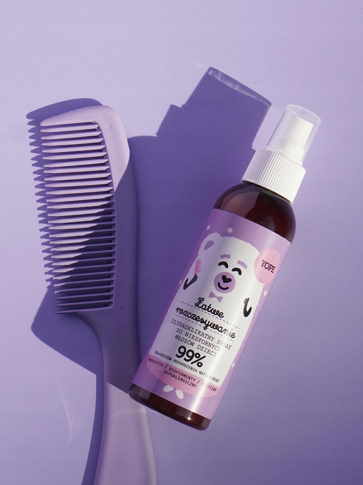Ultradelikatny spray do rozczesywania YOPE dzieci Marka Yope