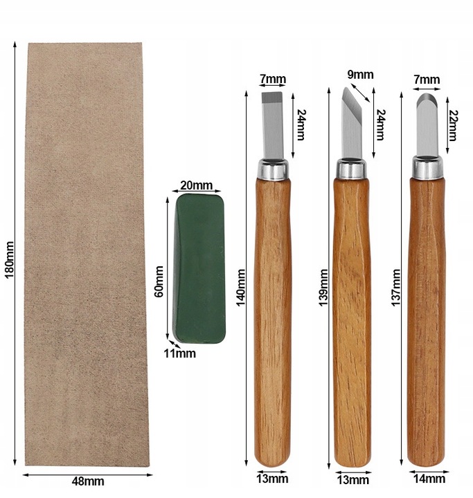 Dłuto do drewna Goat Zastosowanie do drewna