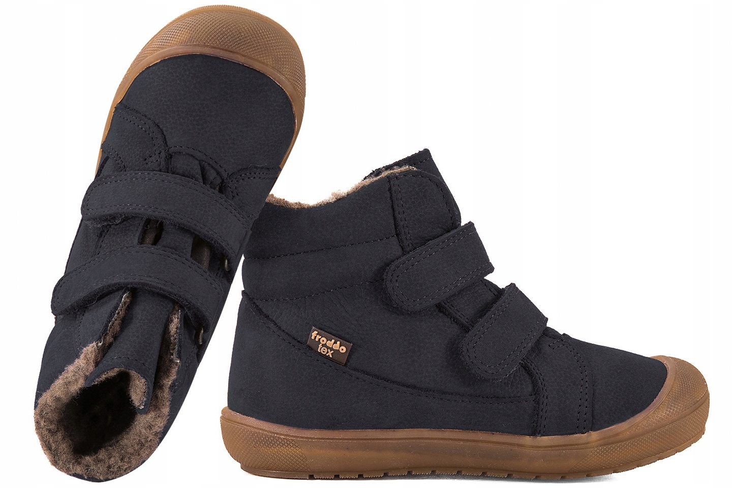 Froddo G2110138 Dark Blue trzewiki chłopięce na rzepy 26