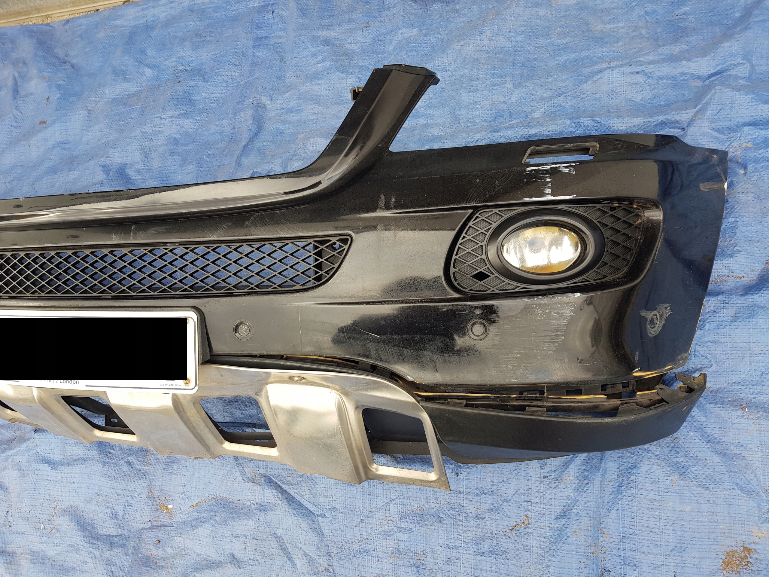 bumper front front MERCEDES ML W164 C197 197 XENON