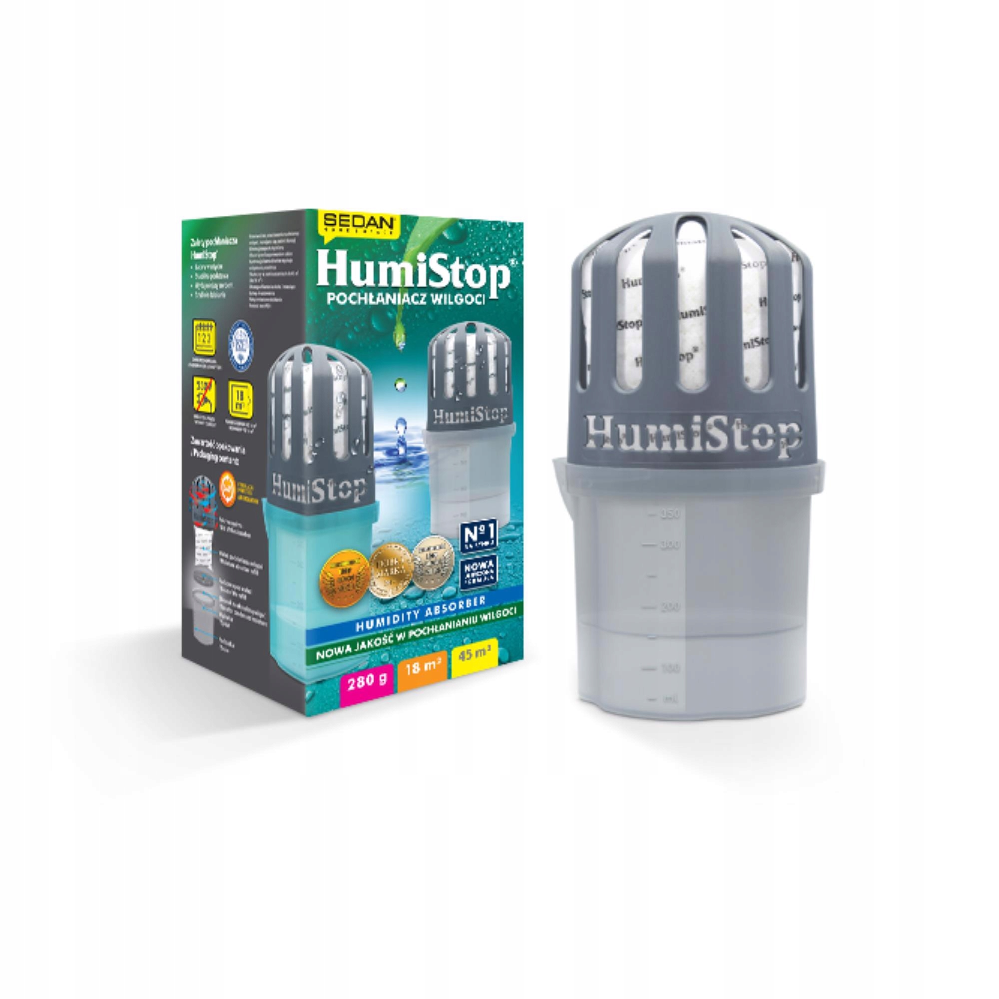 

Humistop Pochłaniacz Wilgoci Do 18M2/45M3