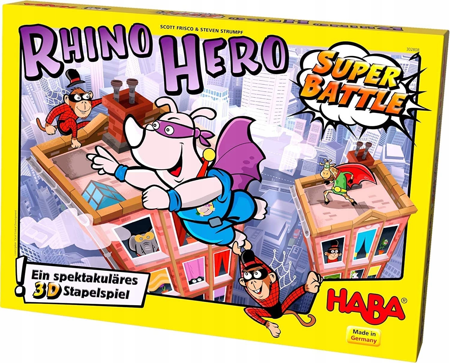 

Haba Rhino Hero Superbattle Gra zręcznościowa