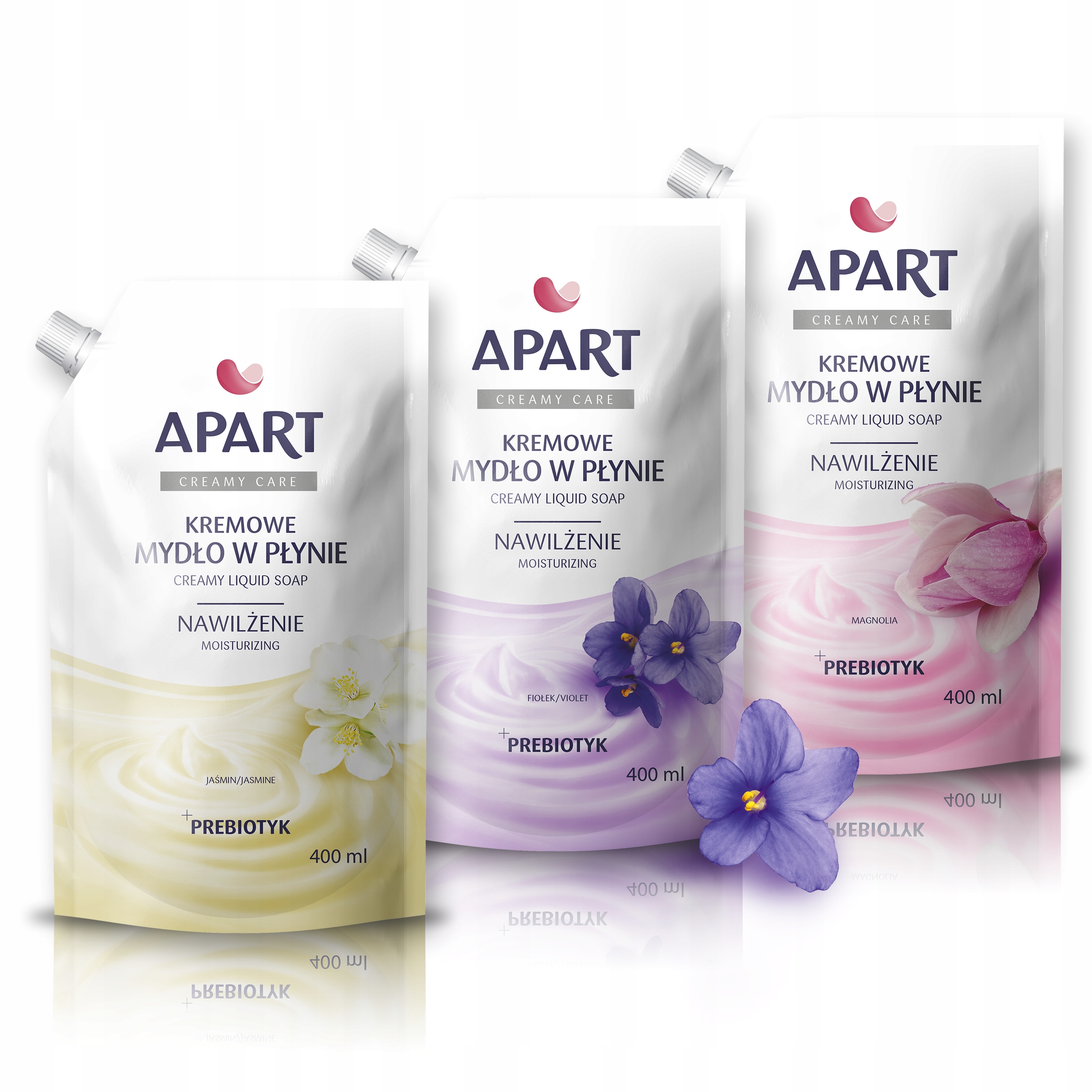 

Apart Nawilżające Kremowe Mydło W Płynie 3x400ml