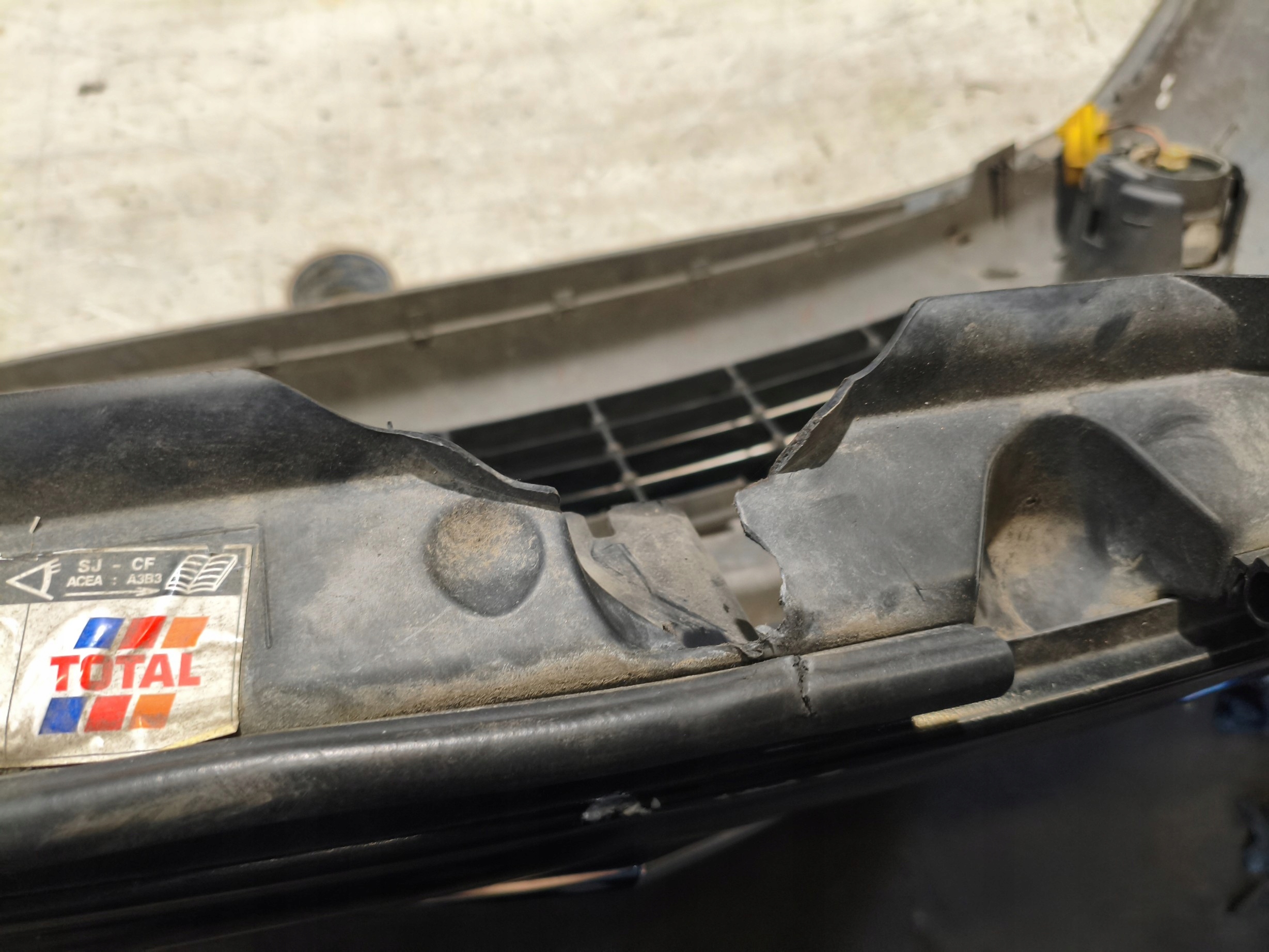 bumper front CITROEN C2 EXYB