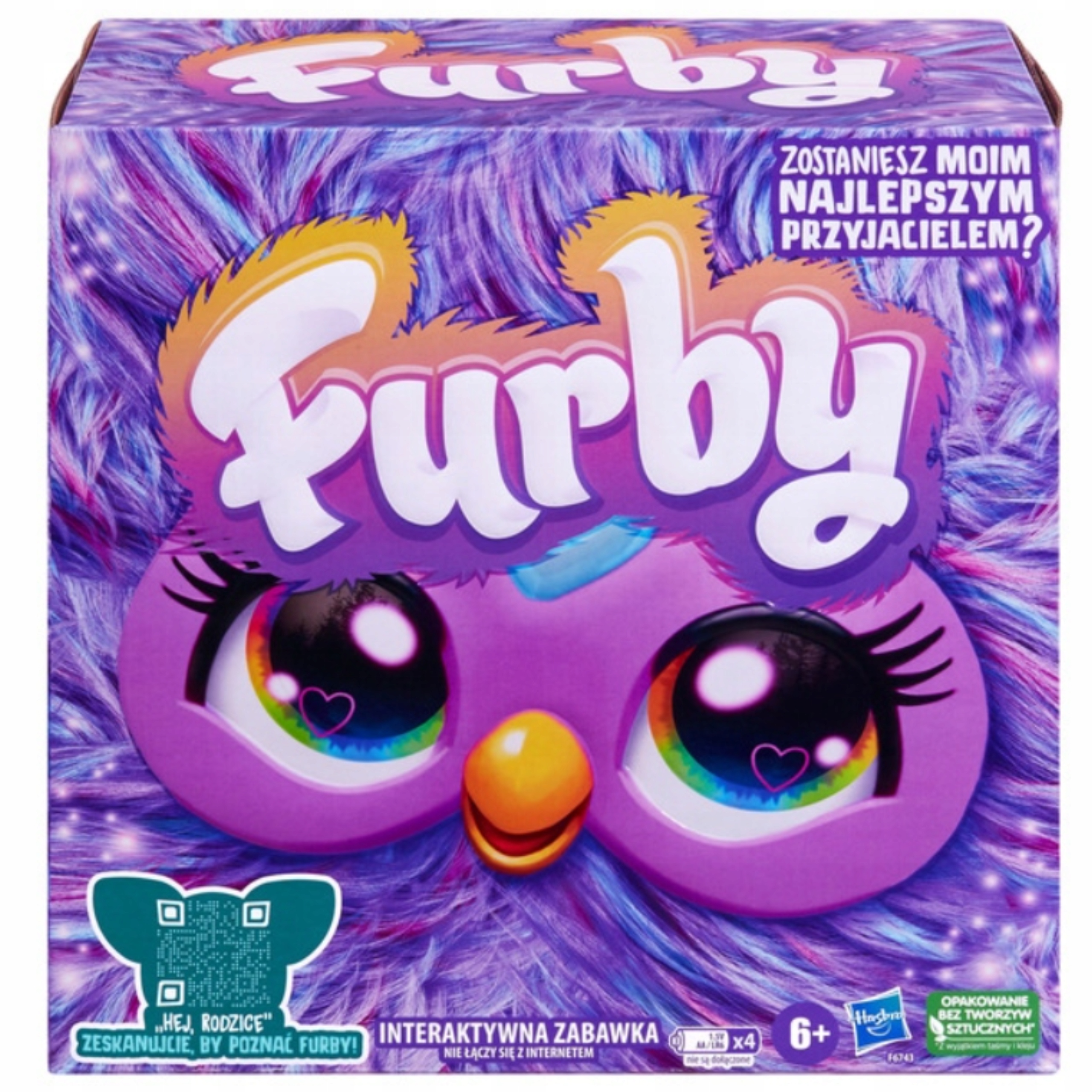 Furby 2.0 Interaktywna maskotka Fioletowa F6743