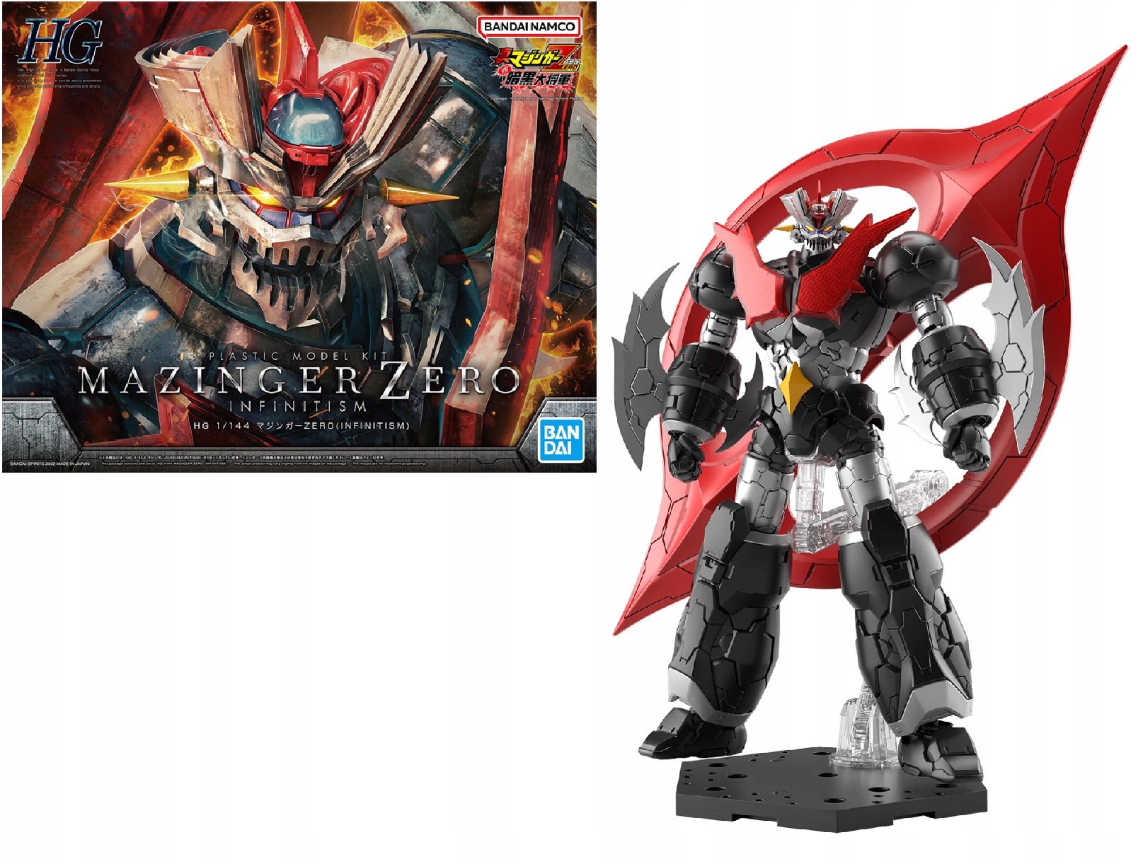 Mazinger – Hg 1/144 Mazinger Zero (infinitismus) – modelářský set