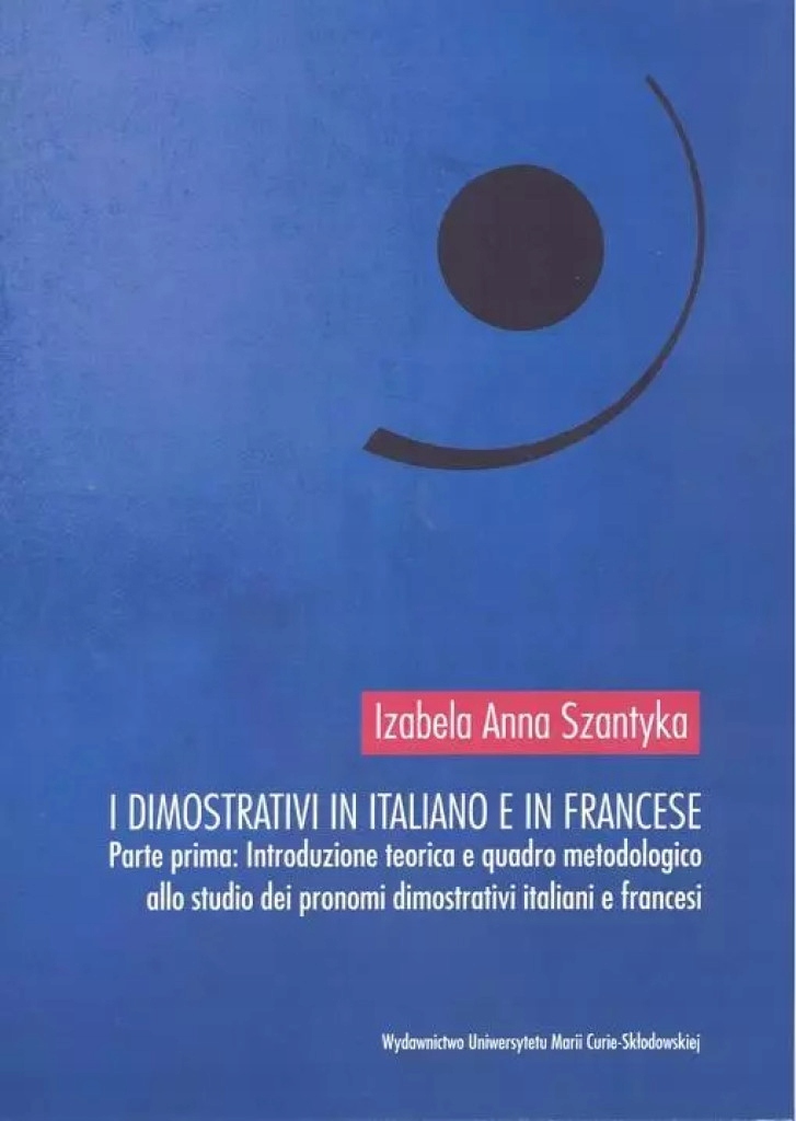 I dimostrativi in italiano e in francese. Parte prima: Introduzione e allo-Zdjęcie-0