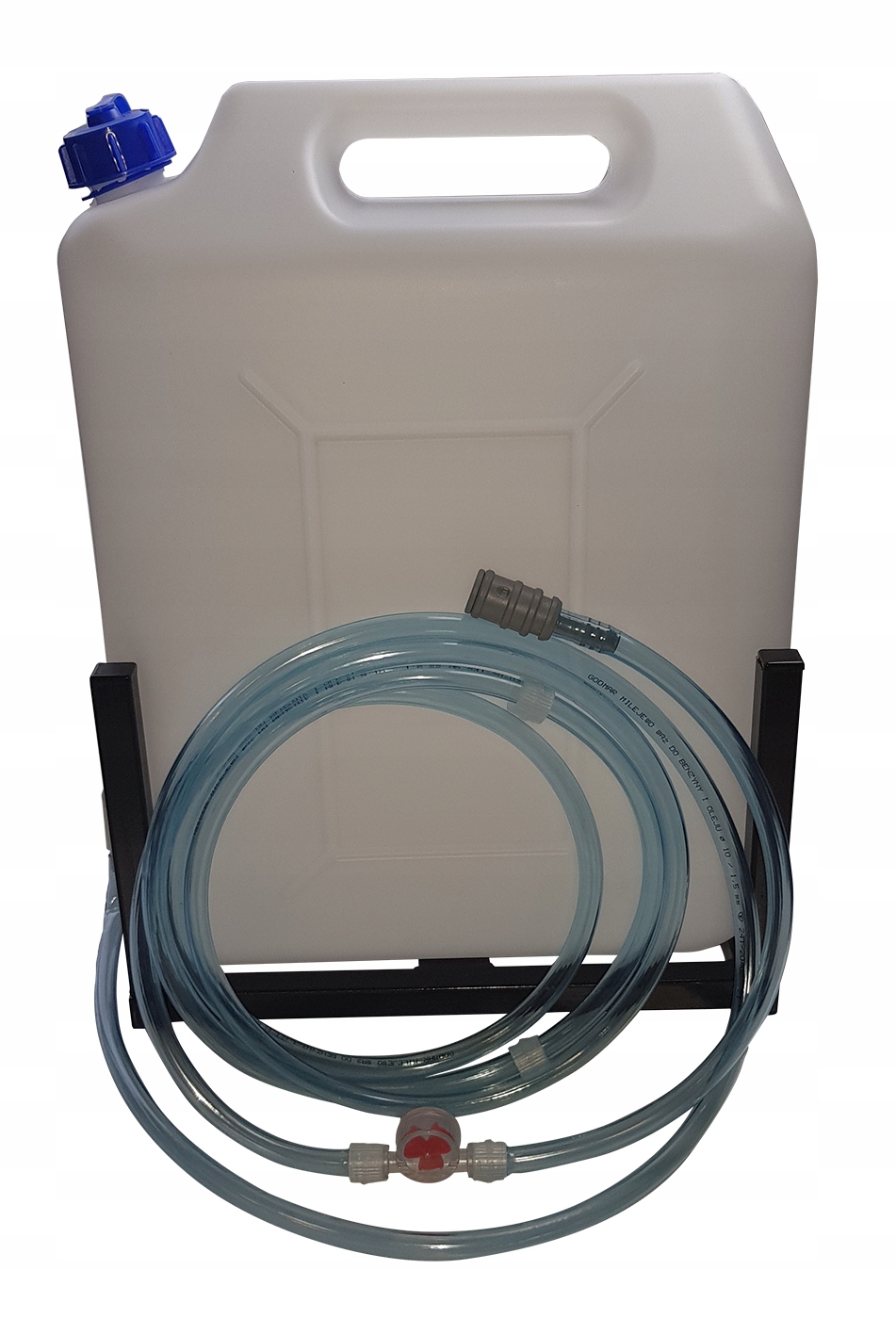 Zbiornik wody 20l z kranem przyłączem i stelażem Producent części inny