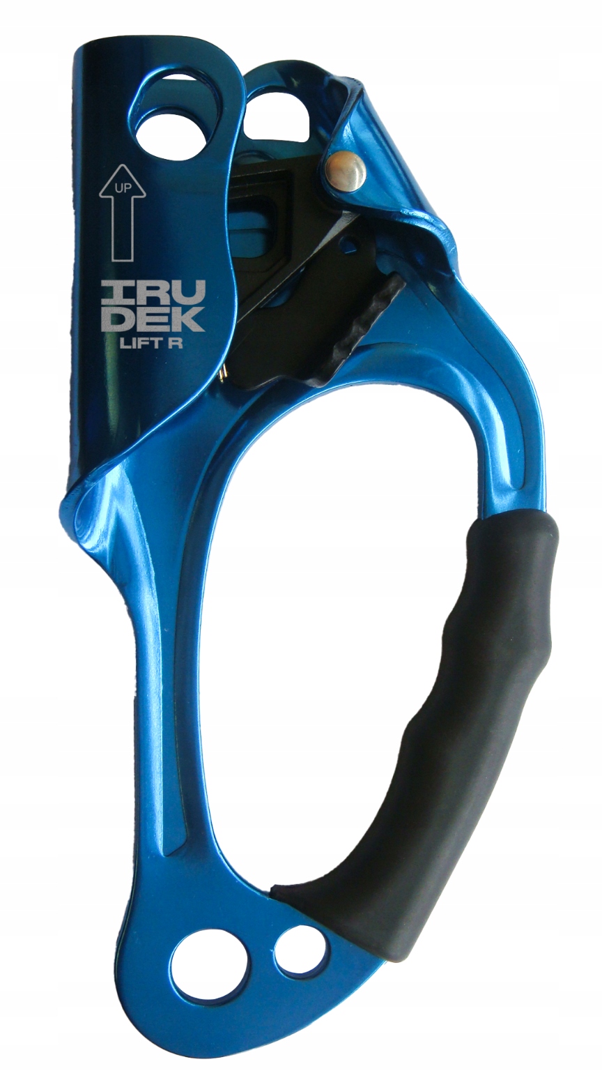 Ultralekki przyrząd zaciskowy prawy do podchodzenia po linie Irudek Lift R