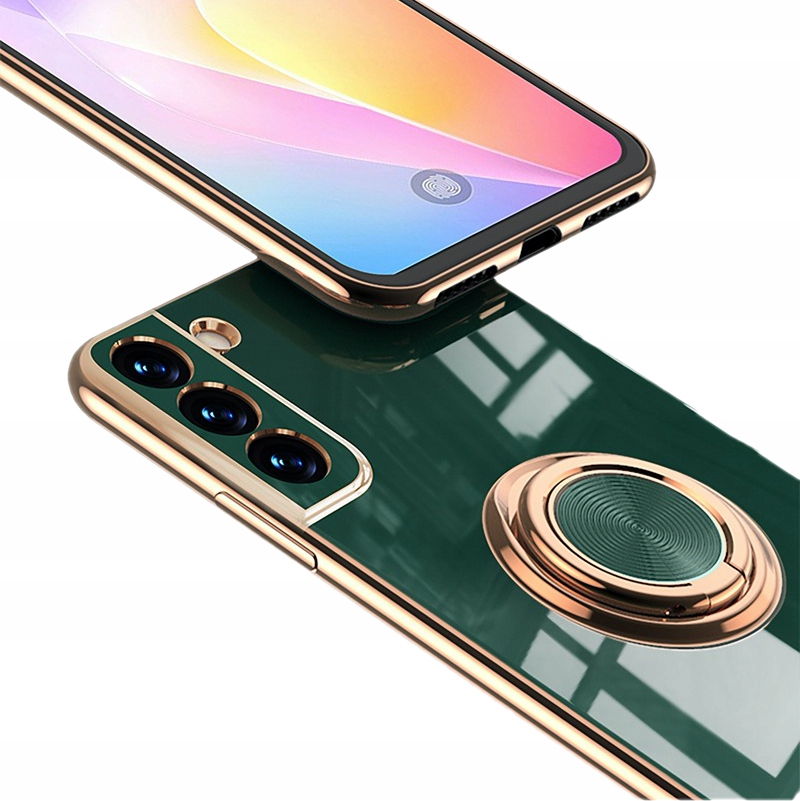 

Etui Glamour Ring do Samsung Galaxy S21 Fe Szkło