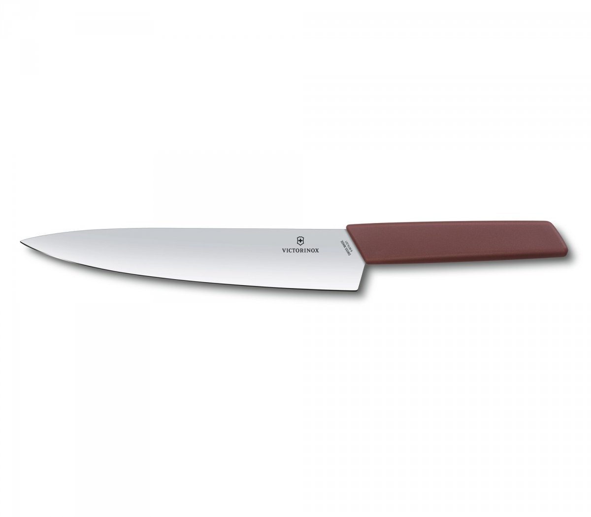 Nôž na porciovanie, 22 cm, bordový Victorinox 6.9016.221B