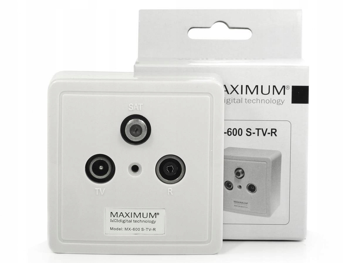

Gniazdo Przelotowe Telewizyjne Maxium MX610 S-tv-r