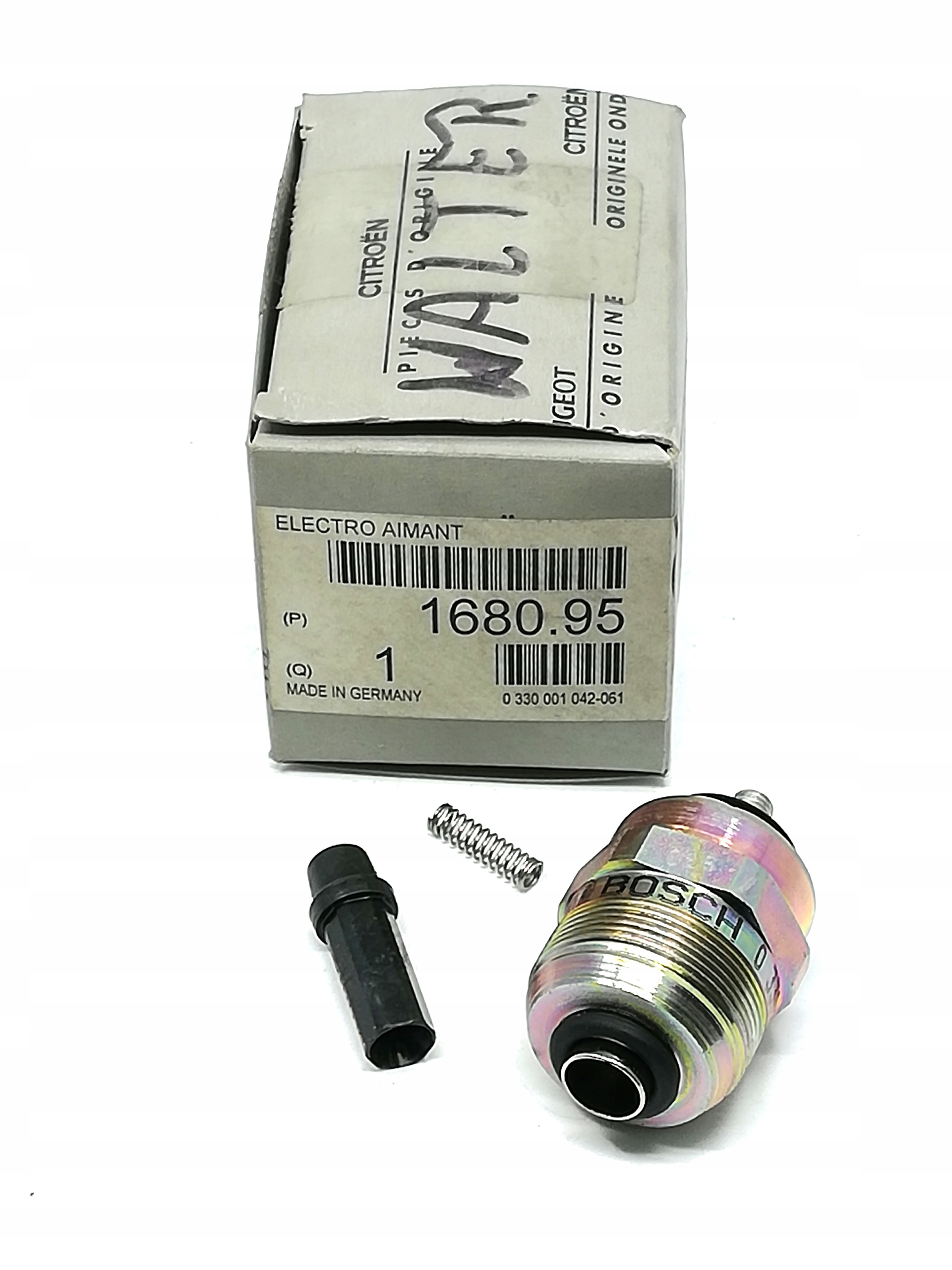 ｍ 168095 168095 - Электромагнитный клапан ТНВД PEUGEOT 205