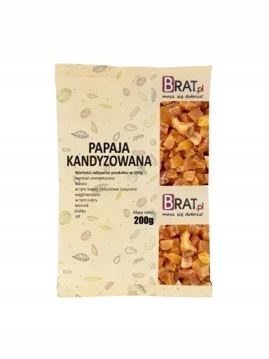 5 x Brat Kandovaná papája 200 g