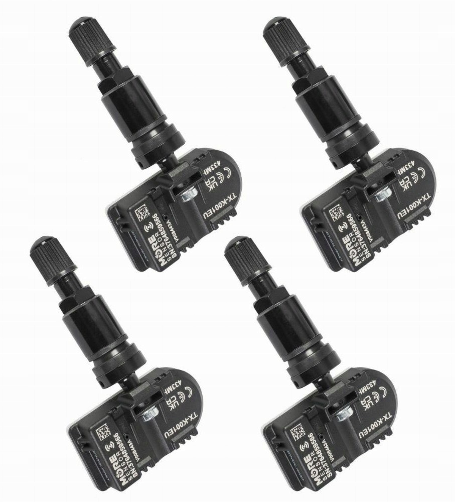 Snímače Tpms tlaku pneumatík Mobiletron TX-K001EUK pod testerom Mobiletron 4x