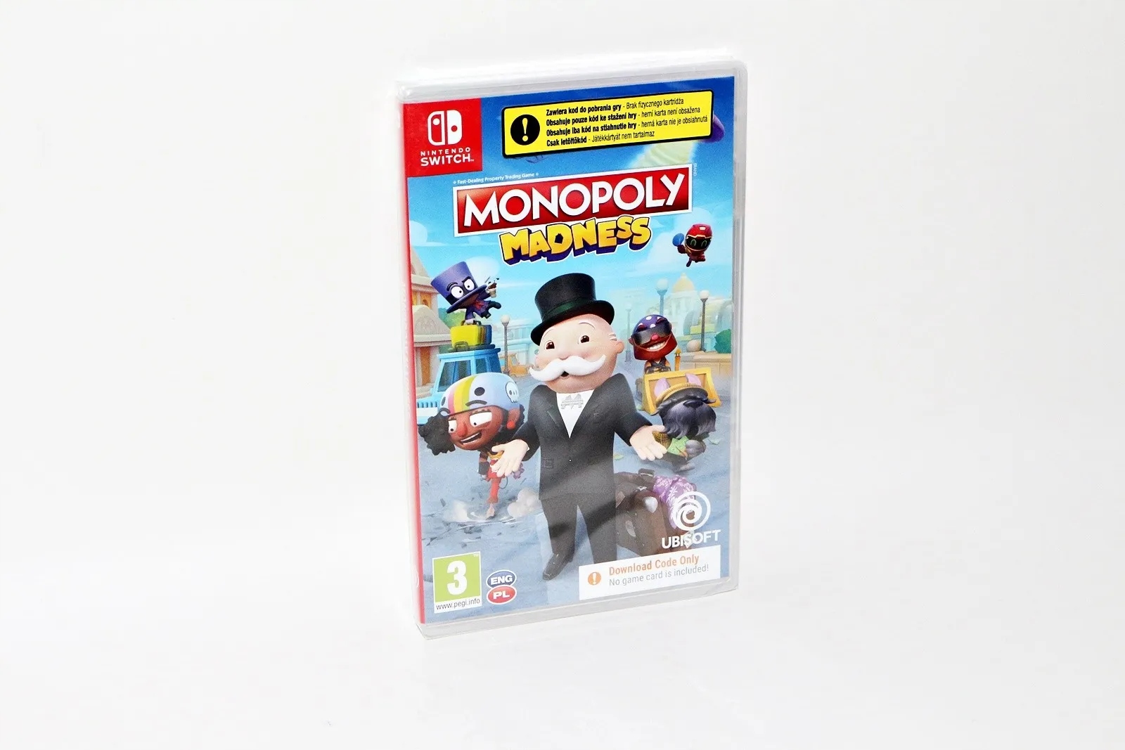 MONOPOLY MADNESS SWITCH Wersja gry pudełkowa