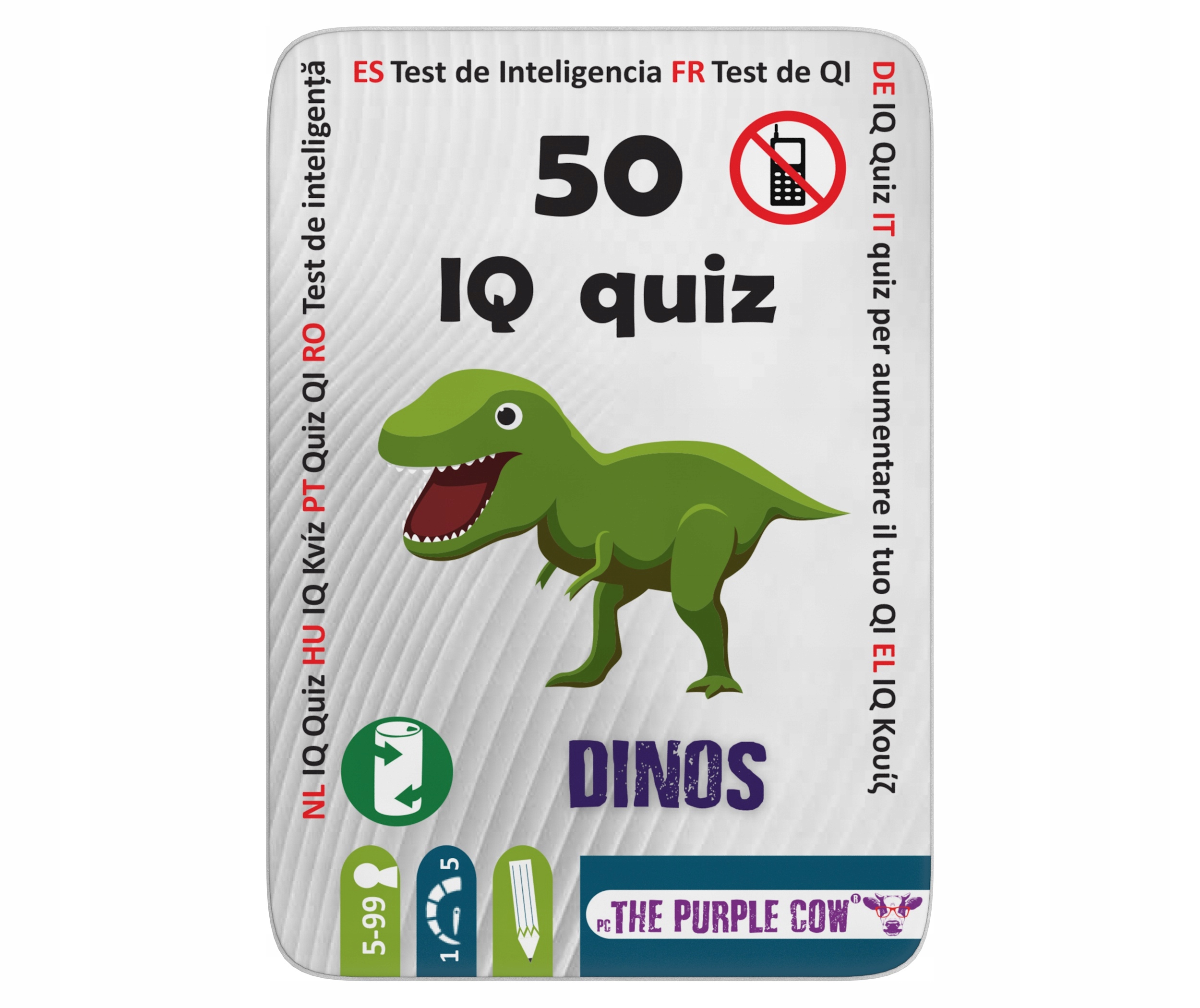 

Łamigłówki The Purple Cow 50 Iq Dinozaury