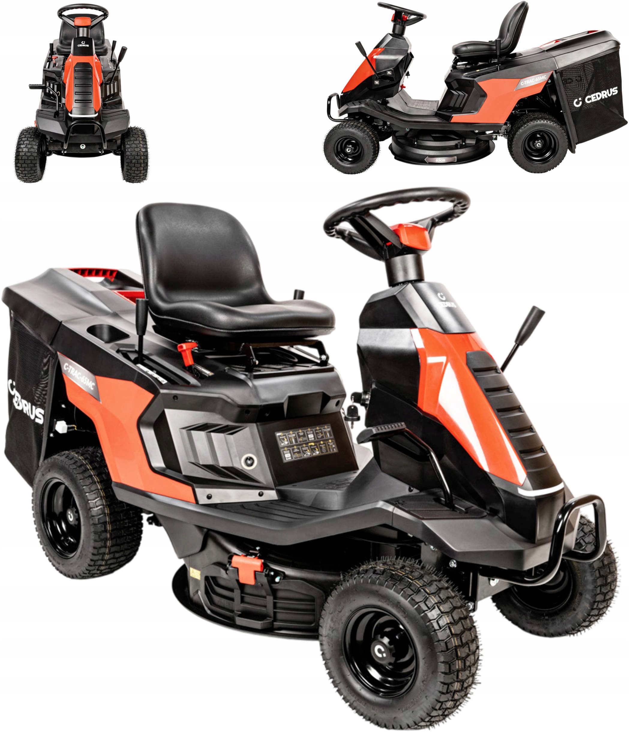 Traktorek ogrodowy 4,5kW Cedrus Loncin LC1P75F 224cc Kosiarka