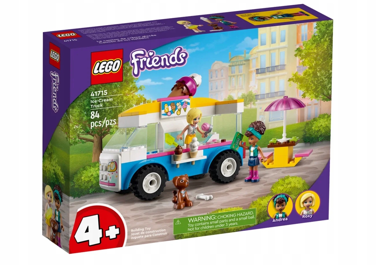 

Lego Friends Furgonetka z Lodami 41715