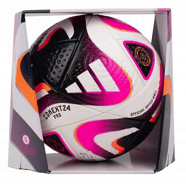 Piłka nożna adidas Conext 24 Pro IP1616 Rozmiar 5 Napompowana