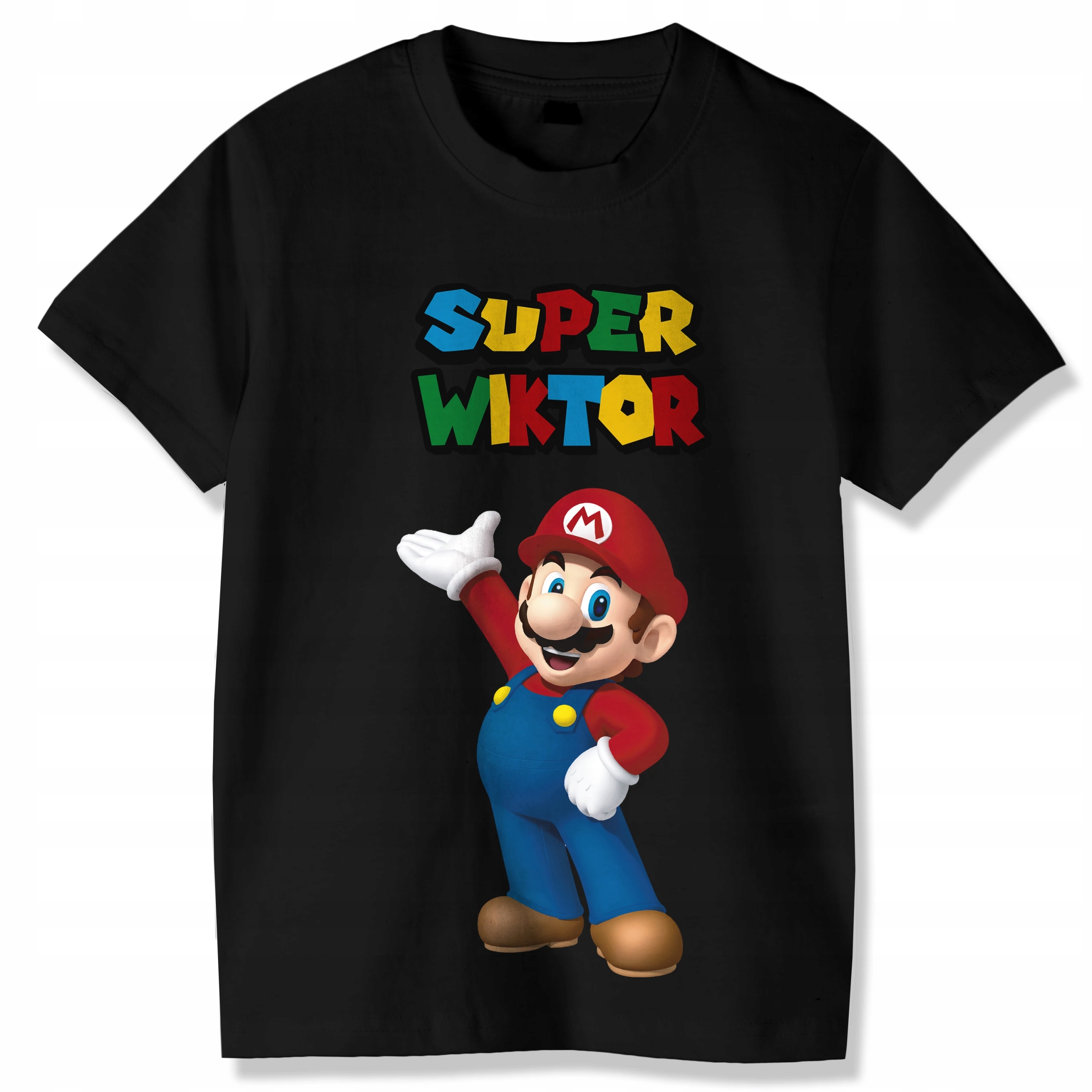 

Super Mario Koszulka T-Shirt Dziecięcy z Imieniem
