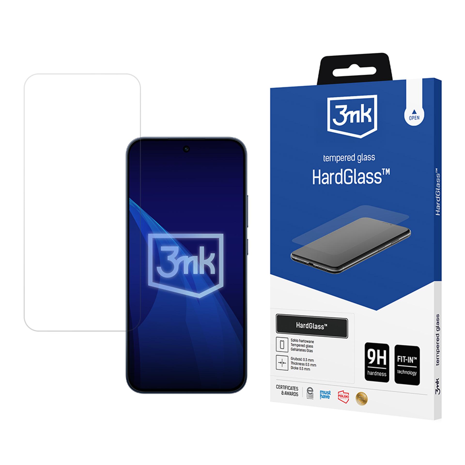 Szkło hartowane 3mk HardGlass na Oppo Reno 15 F 5G Reno 15 Fs 5G 3mk