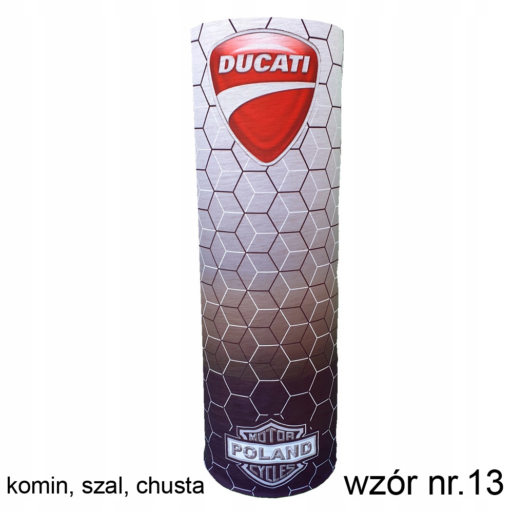 KOMIN CHUSTA BANDANA Motocyklowa Triumph Ducati