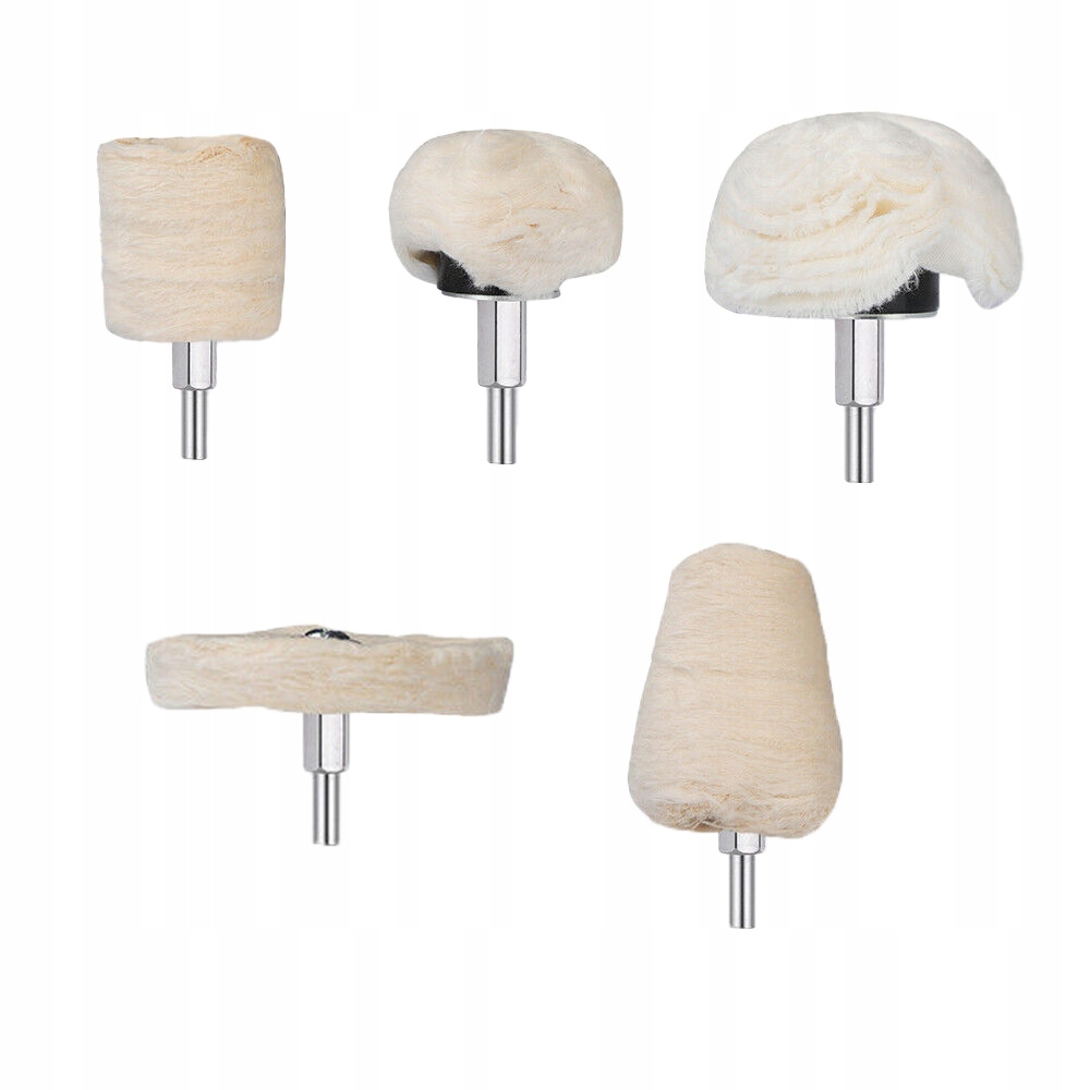 5szt Zestaw Do Polerowania Aluminium Stali Duże Tarcze