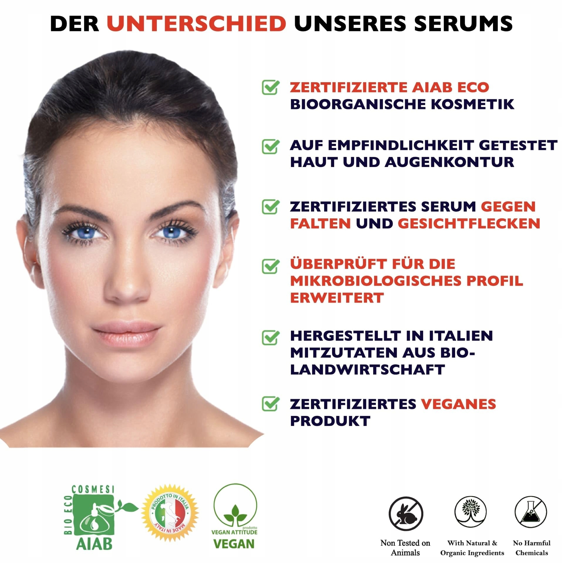 Organiczny certyfikowany kwas hialuronowy, serum, wegańskie wit C wit E — miniatura 3