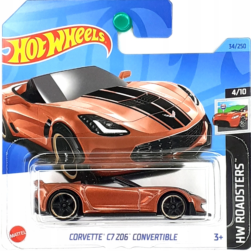 HOT WHEELS CORVETTE C7 Z06 CONVERTIBLE NOWY 2023 por wnaj ceny