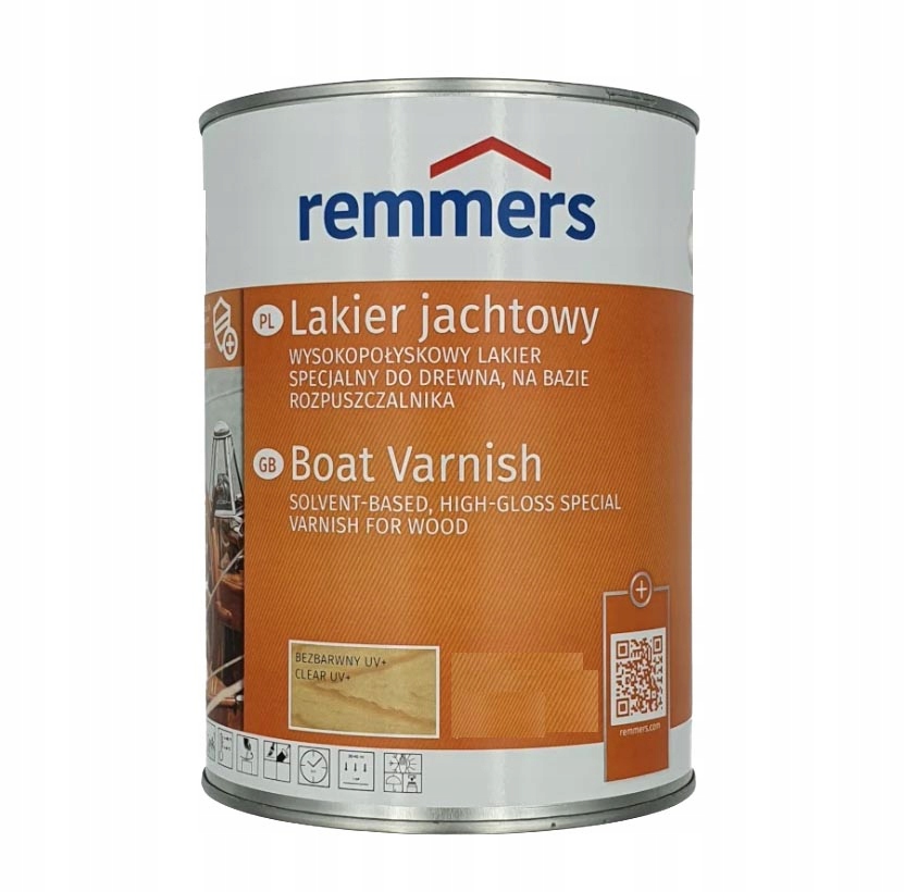 Remmers Lakier Jachtowy Bezbarwny 0,75L