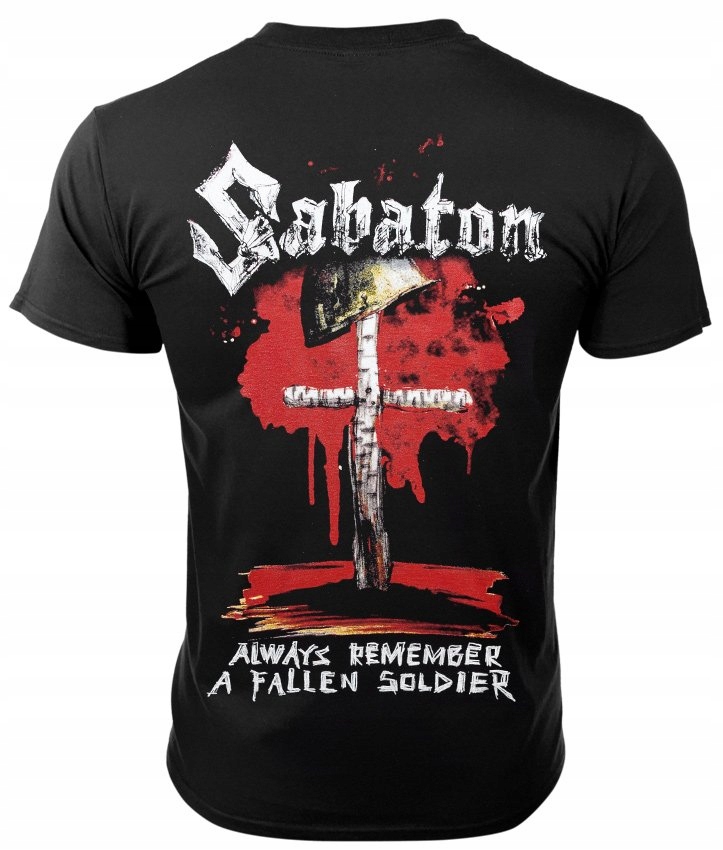 koszulka SABATON- 40:1 rozm. XL Kolor czarny