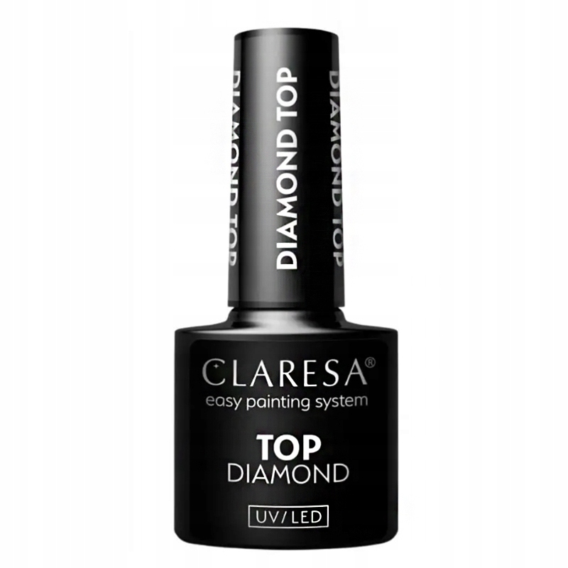 CLARESA Diamond Top No Wipe do hybryd led uv 5ml Kod producenta Top Hybrydowy Claresa